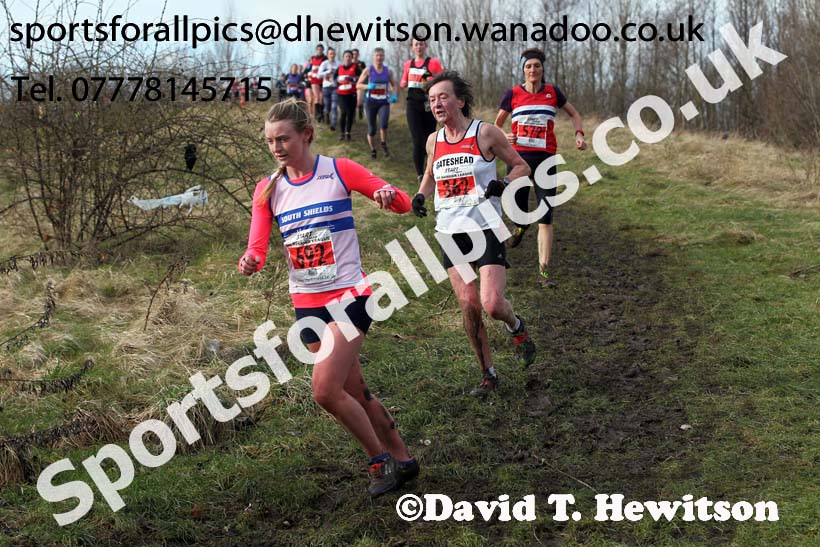 Senior womens NEHL, Jarrow. Photo: David T. Hewitson/Sports for All Pics